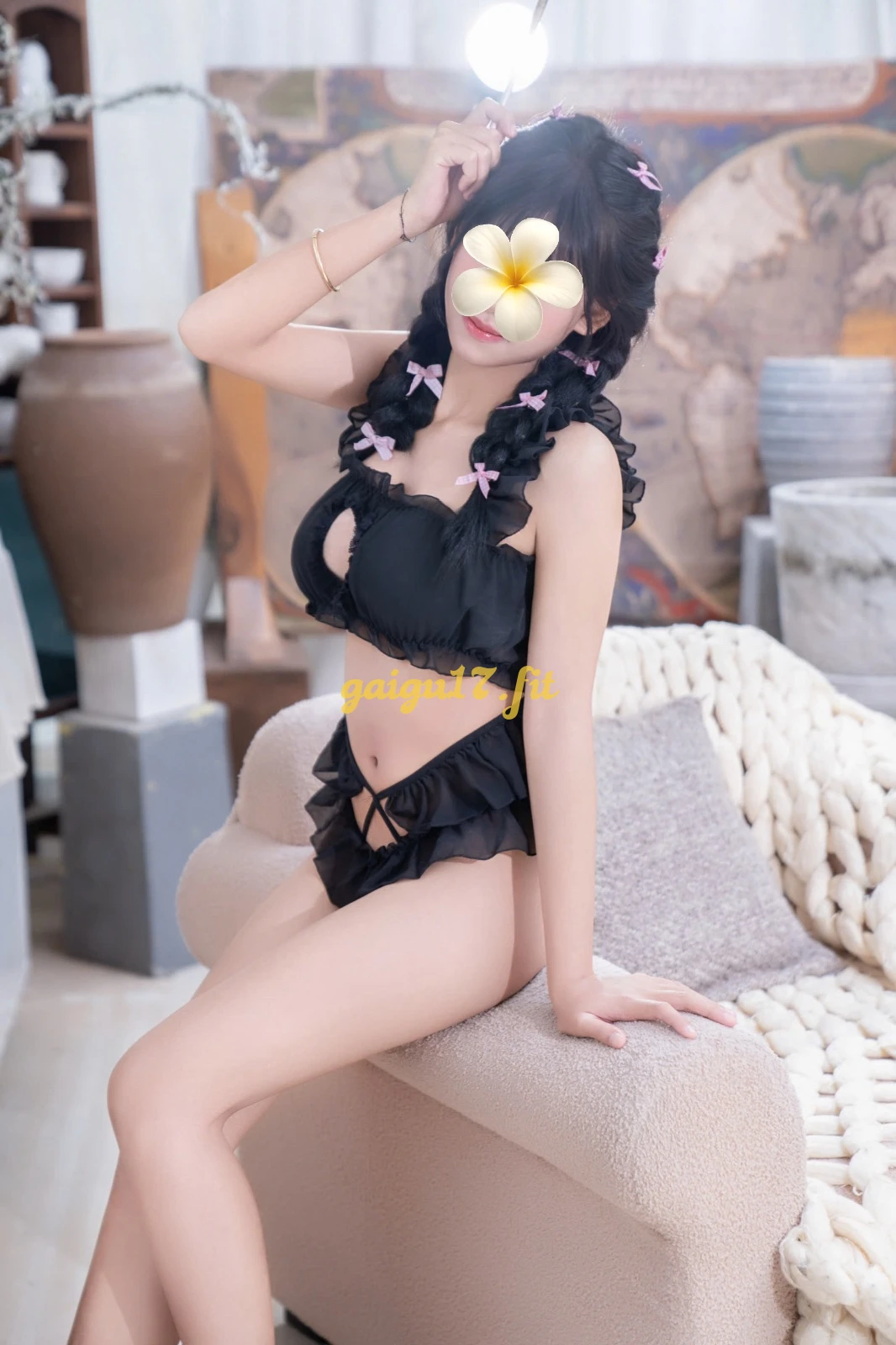 Lady Grirl phố Xinh Xắn Ngực real 100%