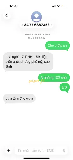 Ảnh đánh giá gái gọi