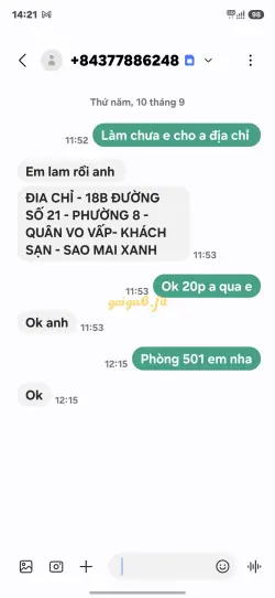Ảnh đánh giá gái gọi