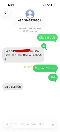 Ảnh đánh giá gái gọi