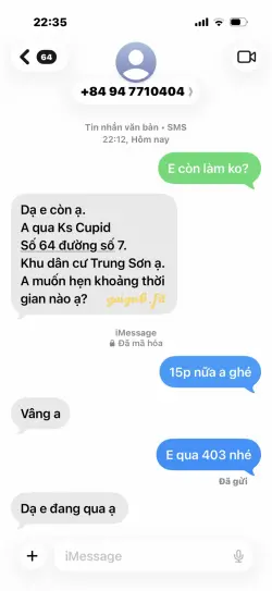 Ảnh đánh giá gái gọi
