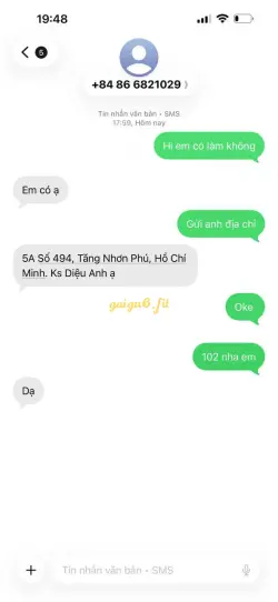 Ảnh đánh giá gái gọi