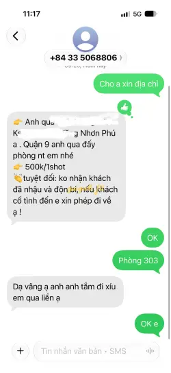 Ảnh đánh giá gái gọi