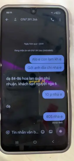 Ảnh đánh giá gái gọi