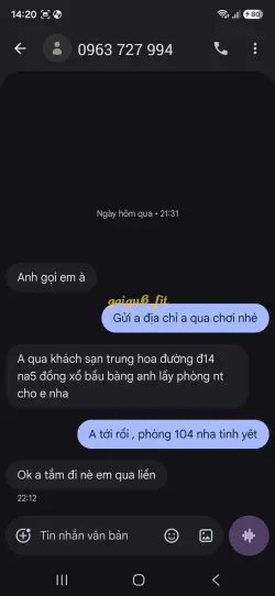 Ảnh đánh giá gái gọi