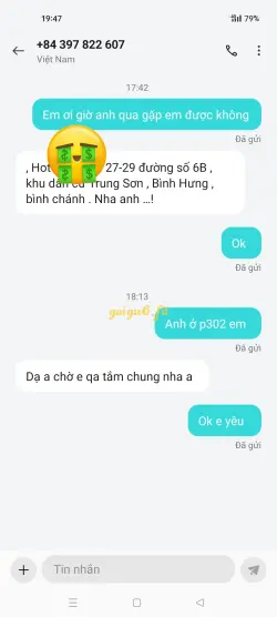 Ảnh đánh giá gái gọi