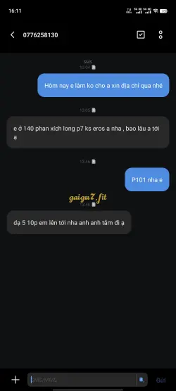 Ảnh đánh giá gái gọi