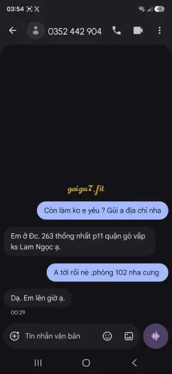 Ảnh đánh giá gái gọi