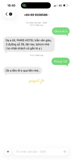 Ảnh đánh giá gái gọi