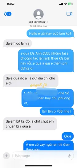 Ảnh đánh giá gái gọi