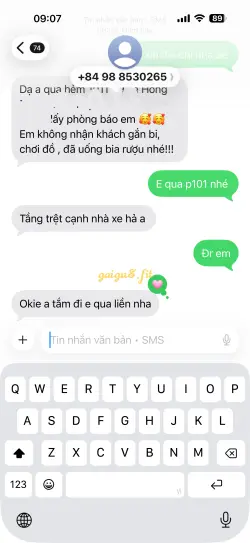 Ảnh đánh giá gái gọi