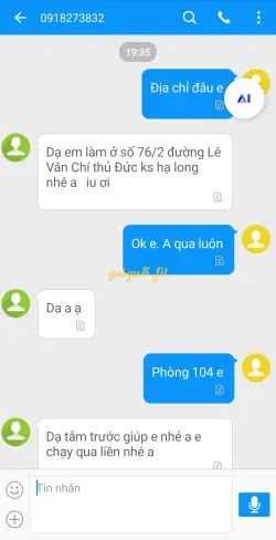 Ảnh đánh giá gái gọi