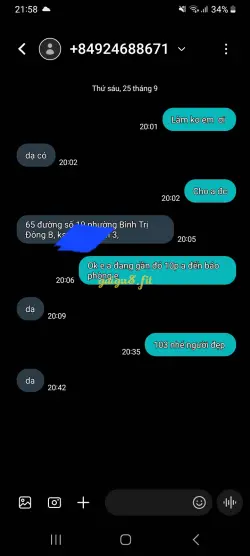 Ảnh đánh giá gái gọi