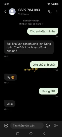 Ảnh đánh giá gái gọi