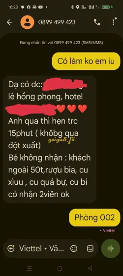 Ảnh đánh giá gái gọi