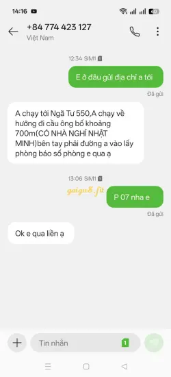 Ảnh đánh giá gái gọi