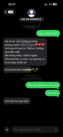 Ảnh đánh giá gái gọi