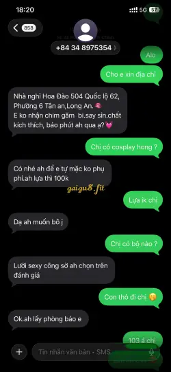 Ảnh đánh giá gái gọi