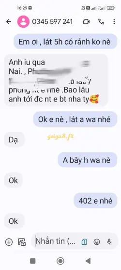 Ảnh đánh giá gái gọi