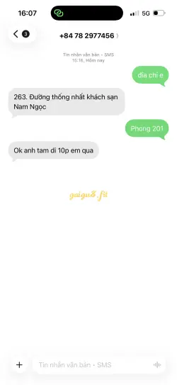 Ảnh đánh giá gái gọi