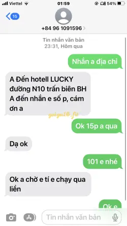 Ảnh đánh giá gái gọi