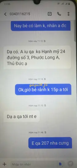 Ảnh đánh giá gái gọi