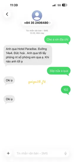 Ảnh đánh giá gái gọi