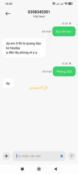 Ảnh đánh giá gái gọi