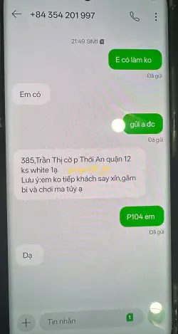 Ảnh đánh giá gái gọi