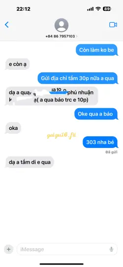 Ảnh đánh giá gái gọi