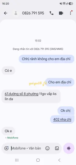 Ảnh đánh giá gái gọi