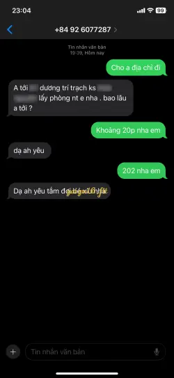 Ảnh đánh giá gái gọi