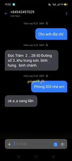 Ảnh đánh giá gái gọi