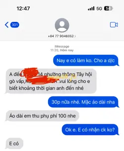Ảnh đánh giá gái gọi