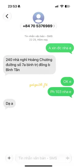Ảnh đánh giá gái gọi