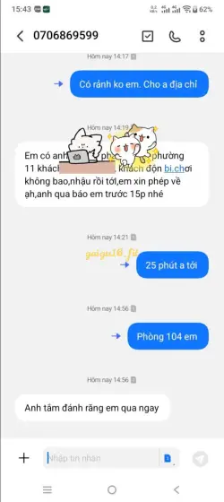 Ảnh đánh giá gái gọi