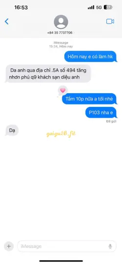 Ảnh đánh giá gái gọi