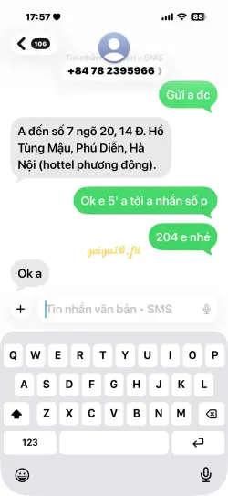Ảnh đánh giá gái gọi