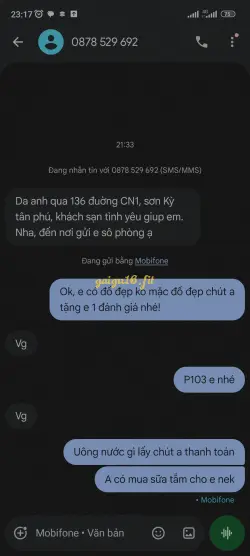 Ảnh đánh giá gái gọi
