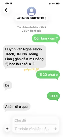 Ảnh đánh giá gái gọi
