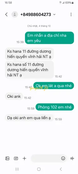 Ảnh đánh giá gái gọi