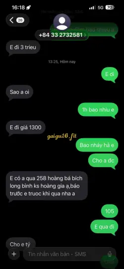 Ảnh đánh giá gái gọi