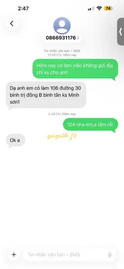 Ảnh đánh giá gái gọi
