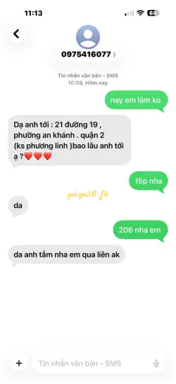 Ảnh đánh giá gái gọi