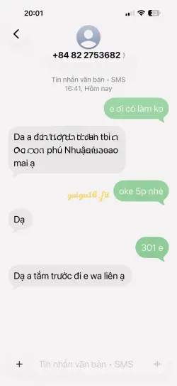 Ảnh đánh giá gái gọi