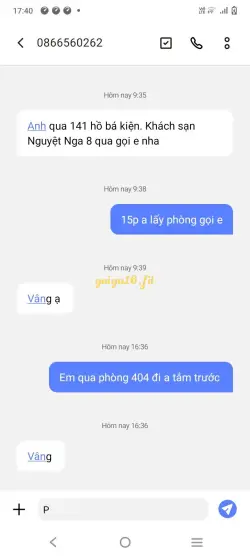 Ảnh đánh giá gái gọi