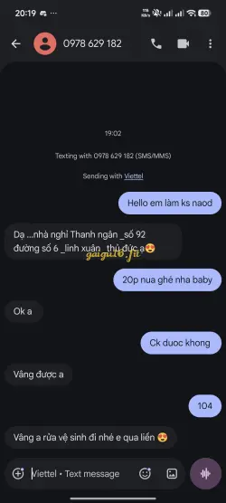 Ảnh đánh giá gái gọi