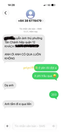 Ảnh đánh giá gái gọi