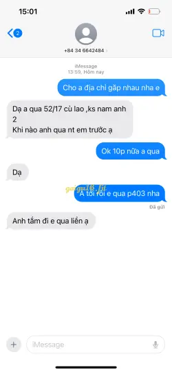 Ảnh đánh giá gái gọi