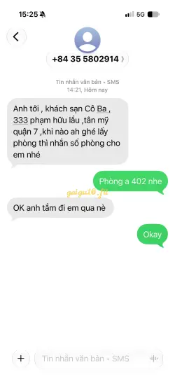 Ảnh đánh giá gái gọi